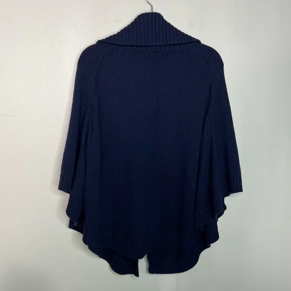 Julie Brown NYC Blue Cape Sweater - Picture 5 of 14